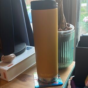 Klean Kanteen yellow Tumbler